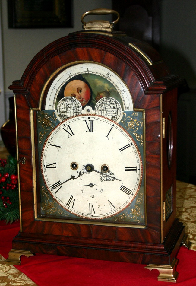 Philadelphia PA Early 19th Century American Bracket Clock Governor ...